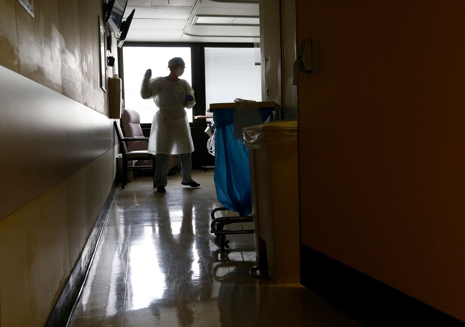 Inside a Covid-19 floor: Erie County Medical Center